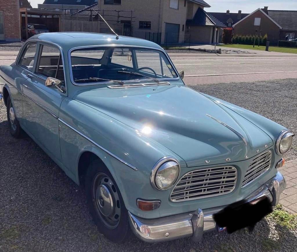 Volvo Amazon, Auto's, Zwart, Blauw, Handgeschakeld, Particulier