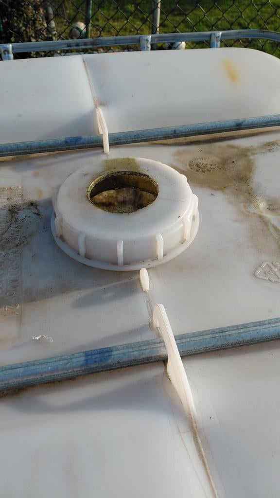 IBC vat, Ophalen, Gebruikt
