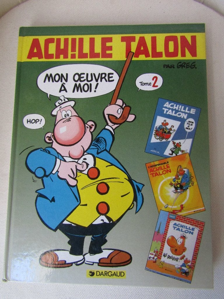 Du plaisir avec Achille Talon - Mon œuvre à moi ! Vol 2, Livres, Plusieurs BD, Greg, Enlèvement ou Envoi, Comme neuf