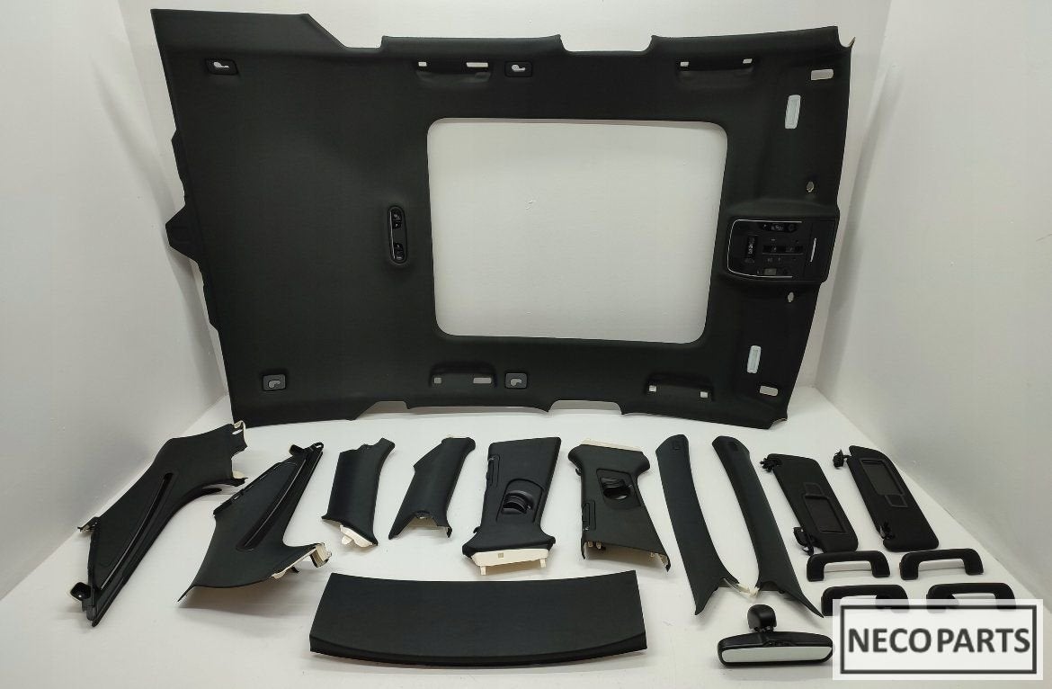 AUDI A6 C7 AVANT S-LINE HEMELBEKLEDING ZWART SET LEVERBAAR!!, -, Garde-boue, Audi, Utilisé