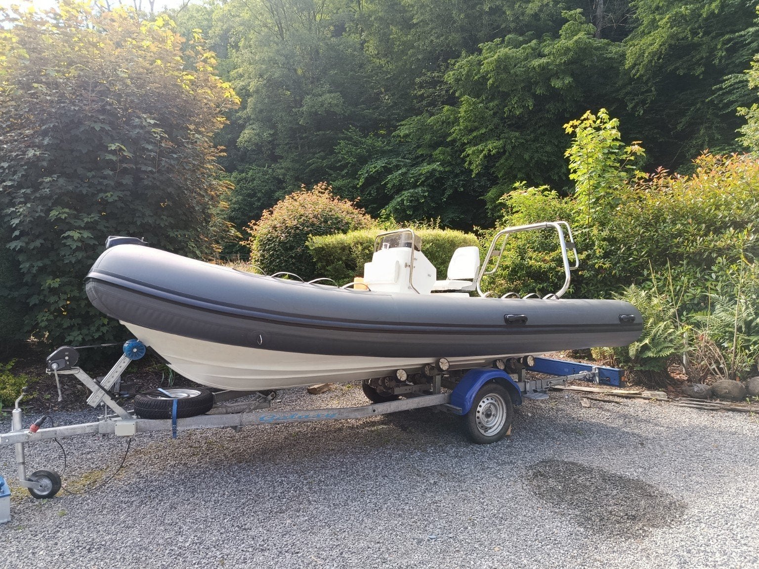 Semi-rigide Heidfeild 530 - Mercury 60ch 4T., Sports nautiques & Bateaux, Enlèvement ou Envoi, Mercury