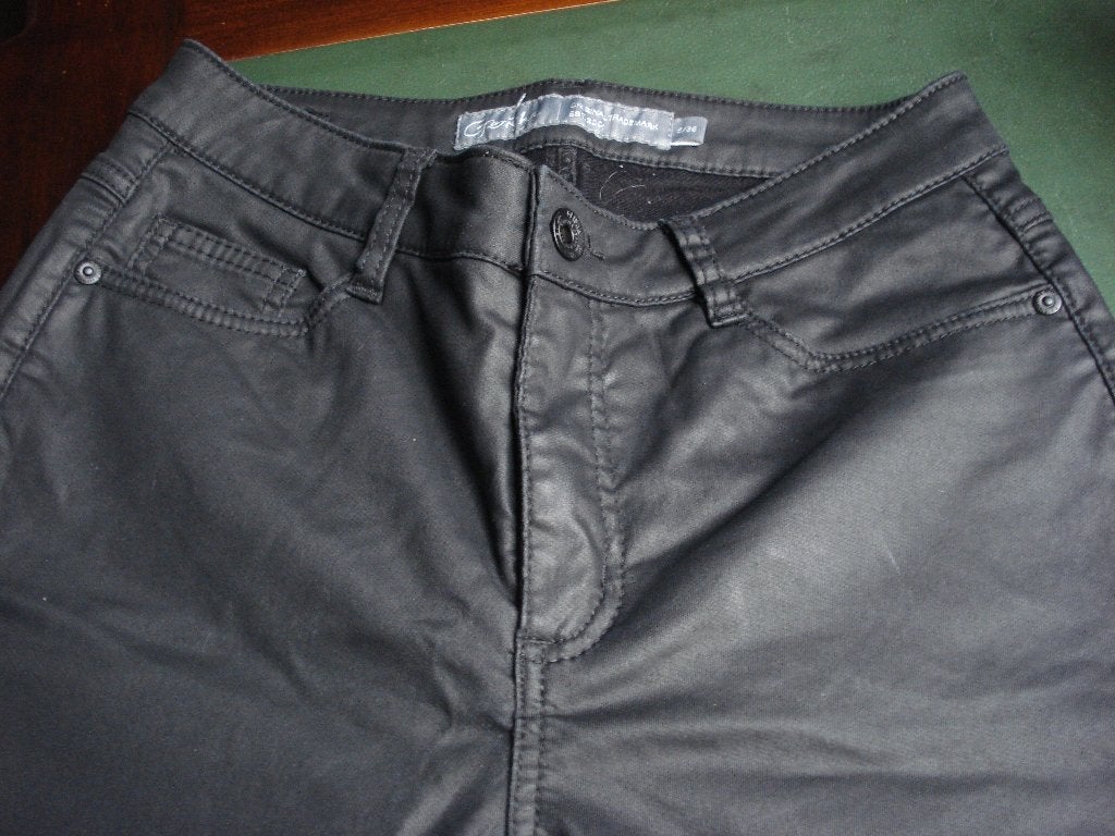 Geisha zwarte broek, dames/meisjes. mt S/36, Taille 36 (S), Comme neuf, Longs, Noir