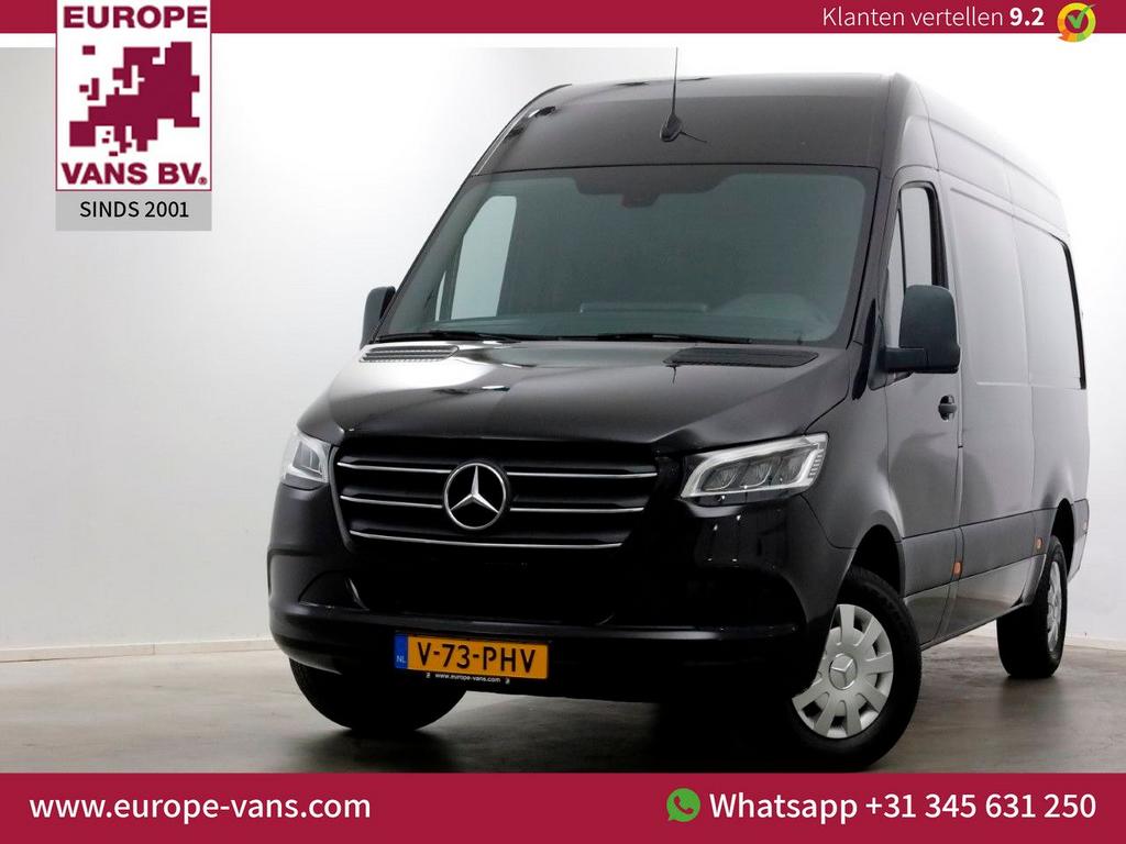 Mercedes-Benz Sprinter 317 CDI 170pk RWD L2H2 9G Automaat LE, Auto's, Automaat, 254 g/km, Zwart, Mercedes-Benz
