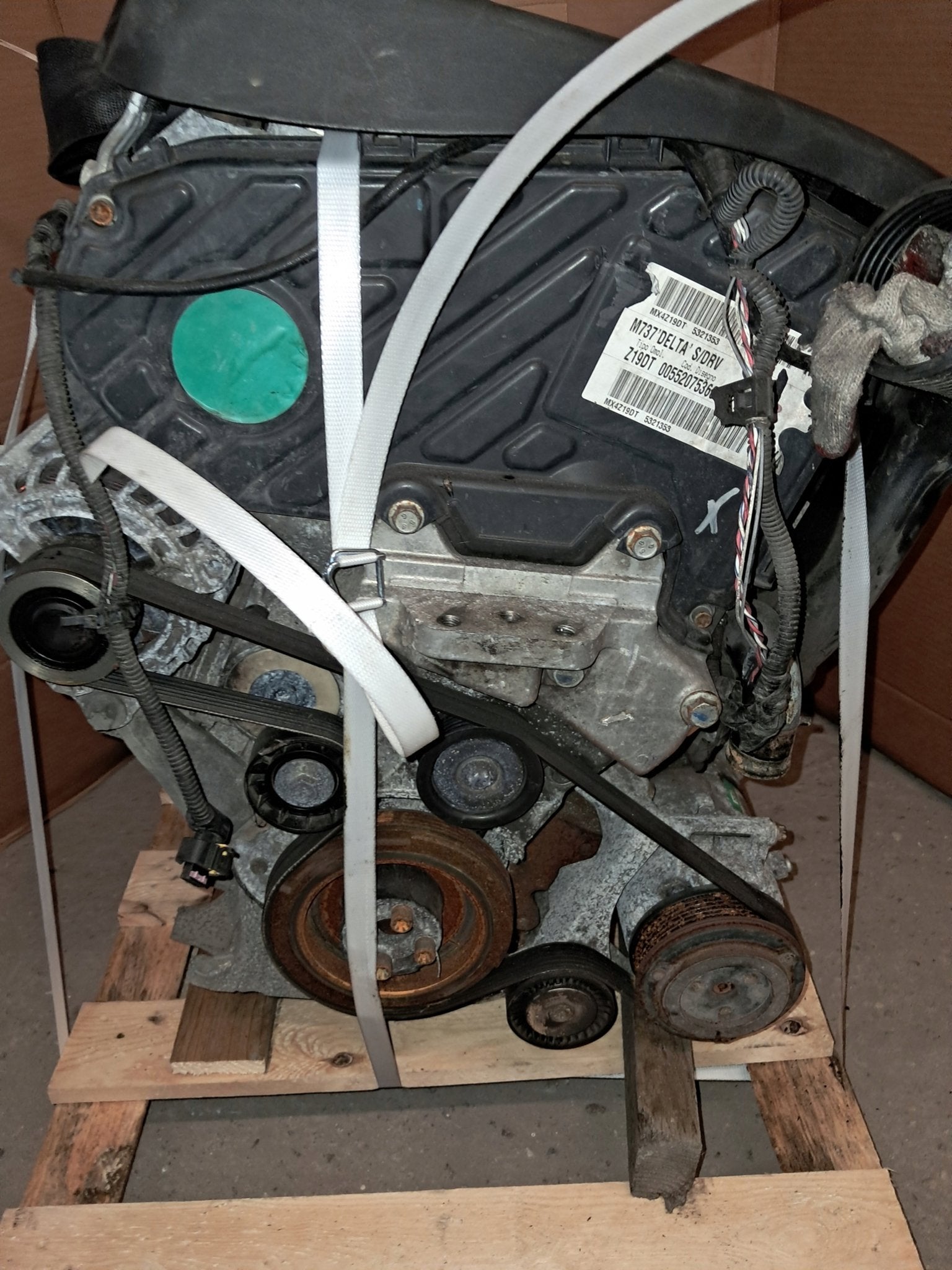 Moteur Z19DT Complet OPEL ASTRA, Envoi, Utilisé, Skoda