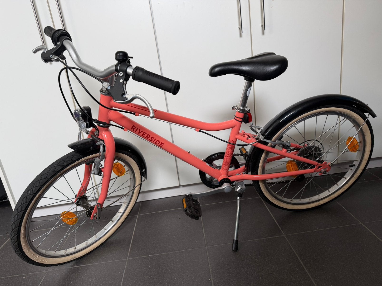 B’TWIN Riverside 500 20”, Fietsen en Brommers, Ophalen, Velgrem, Versnellingen, Zo goed als nieuw