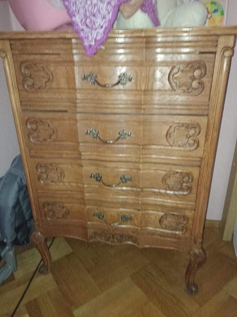 Eiken ladekast, Antiek en Kunst, Ophalen