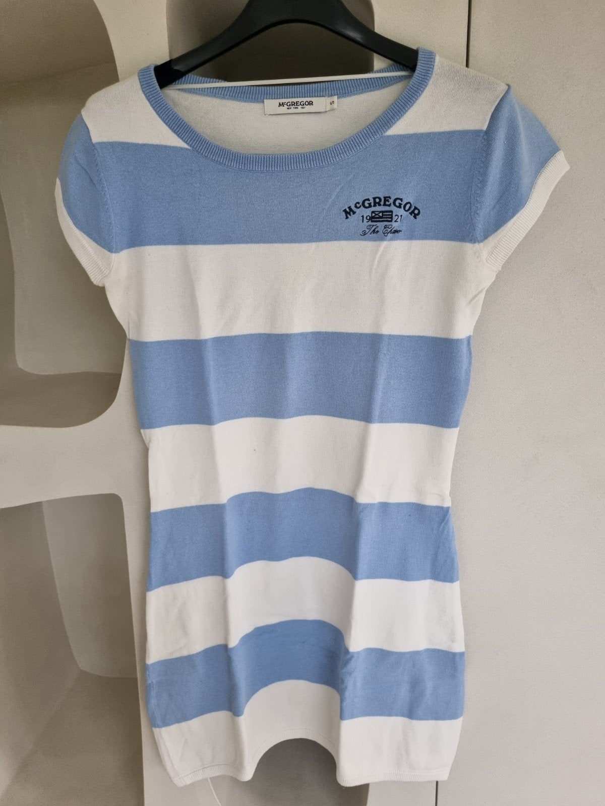 Robe rayée bleue et blanche McGregor taille S, McGregor, Enlèvement ou Envoi, Comme neuf, Bleu