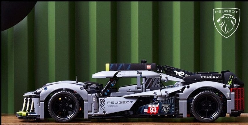 LEGO Technic 42156 PEUGEOT 9X8 24H Le Mans Hybrid Hypercar,, Ophalen, Lego, Technic