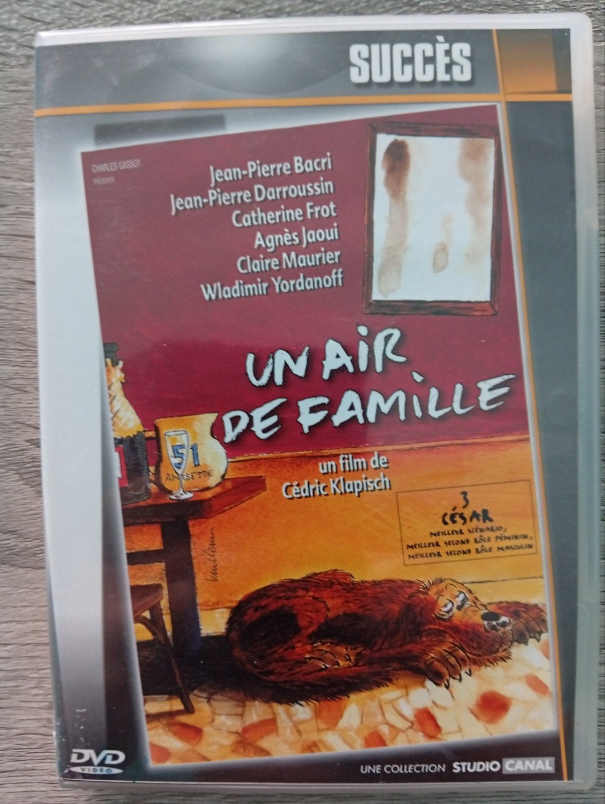 Un air de famille komedie dvd Jean Pierre bacri, CD & DVD, DVD | Comédie, Suppléments, Comme neuf, Autres genres, Espagnol