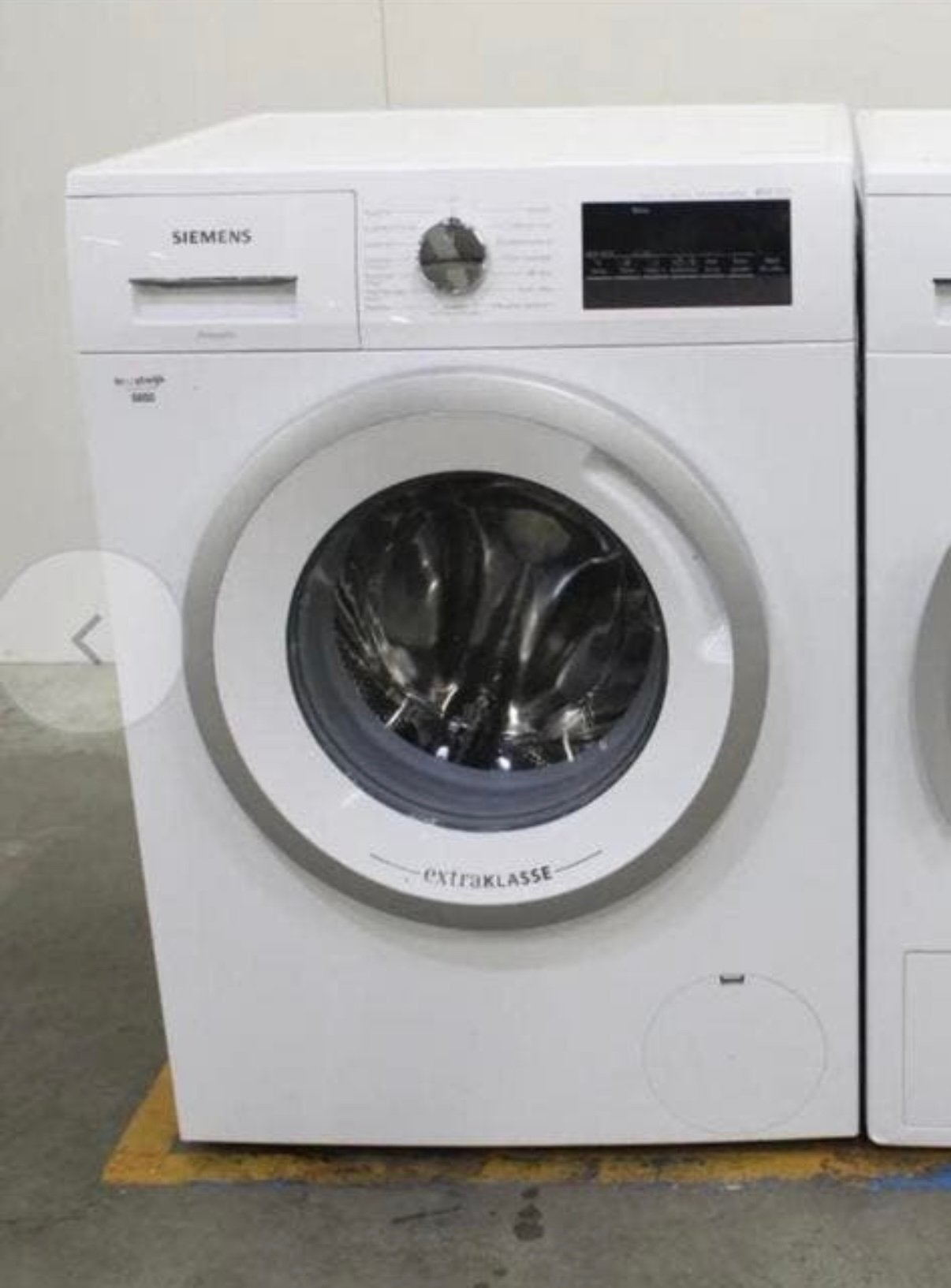 Machine à laver Siemens iQ300 iSensoric AquaStop iQDrive, 1200 à 1600 tours, 6 à 8 kg, Reconditionné, Chargeur frontal