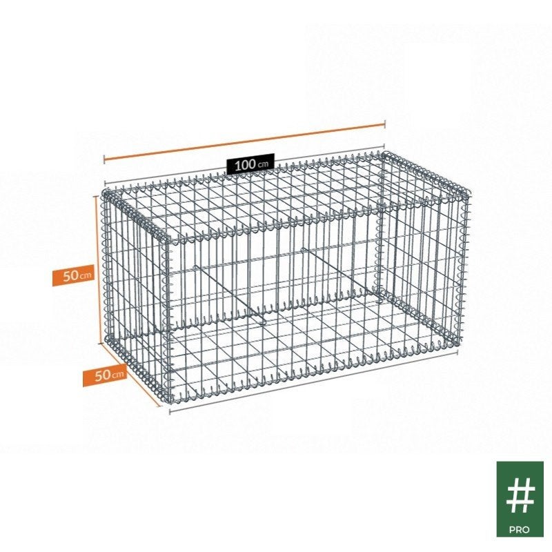 Cages à gabion, Jardin & Terrasse, Gravier, Rochers & Caillasse, Comme neuf, Autres types, Enlèvement