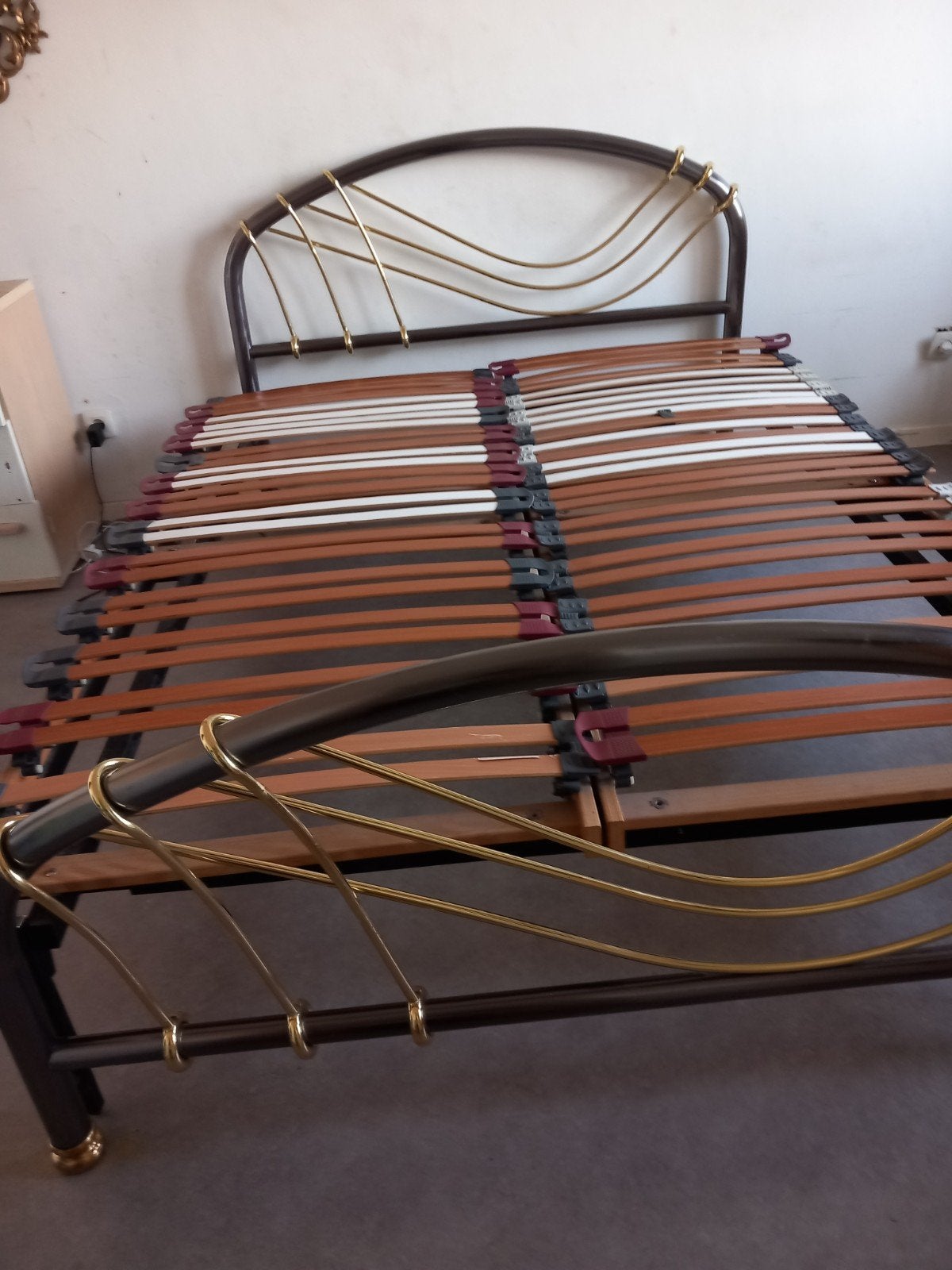 Bed met matrass 180/200m, Enlèvement ou Envoi