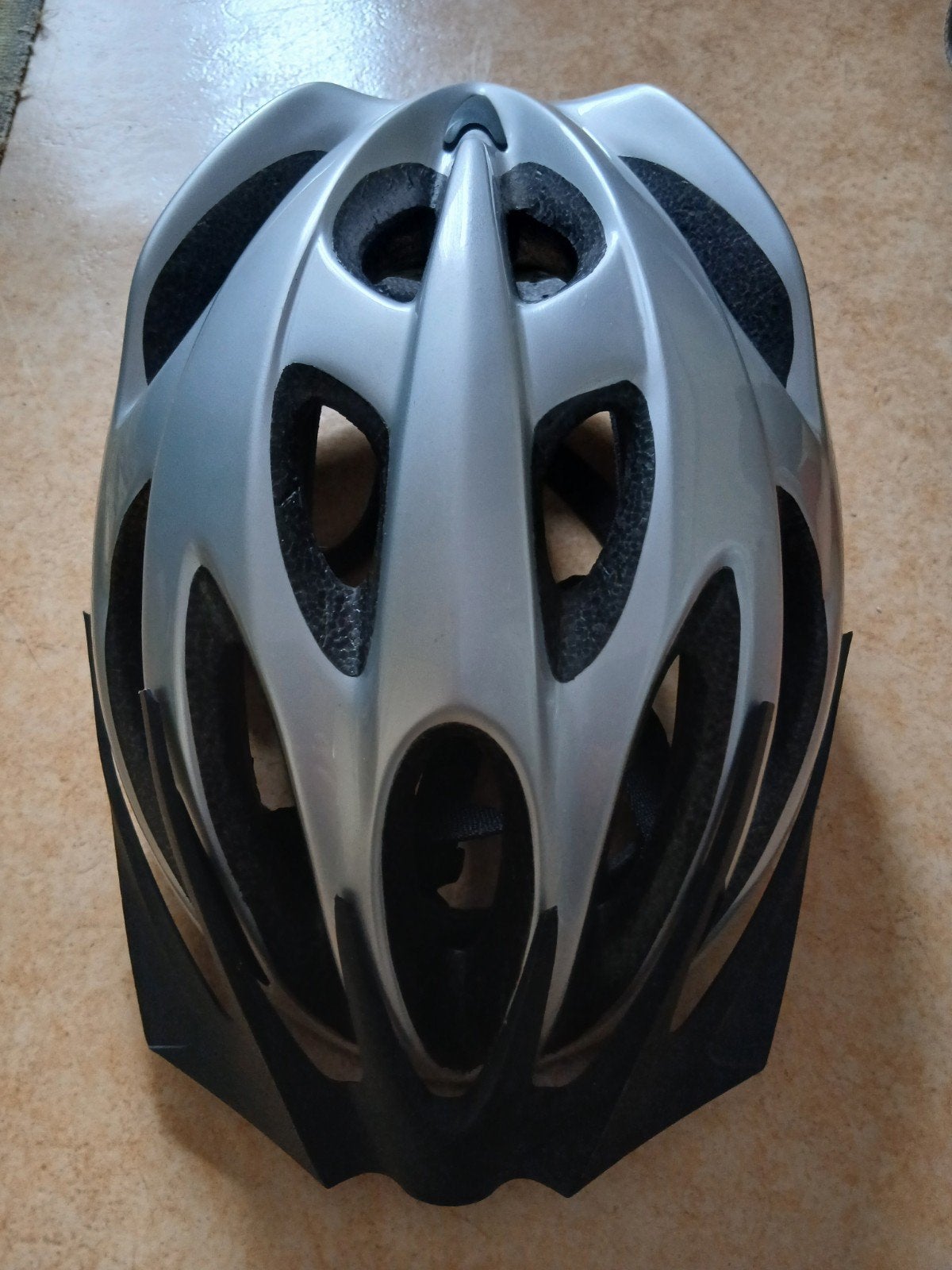 Grijze Fietshelm 55-61 cm, Ophalen of Verzenden