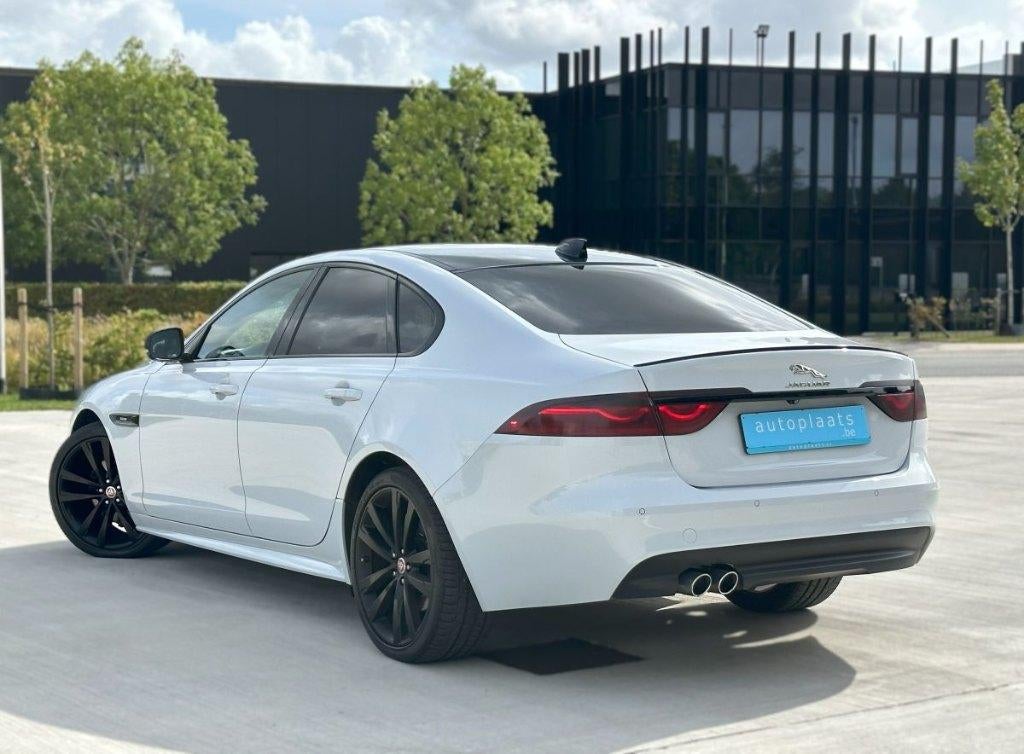 Jaguar XF R-Sport 2019, 180 ch, noir, pack de 12m garantie, Autos, Cuir, Achat, Euro 6, Entreprise