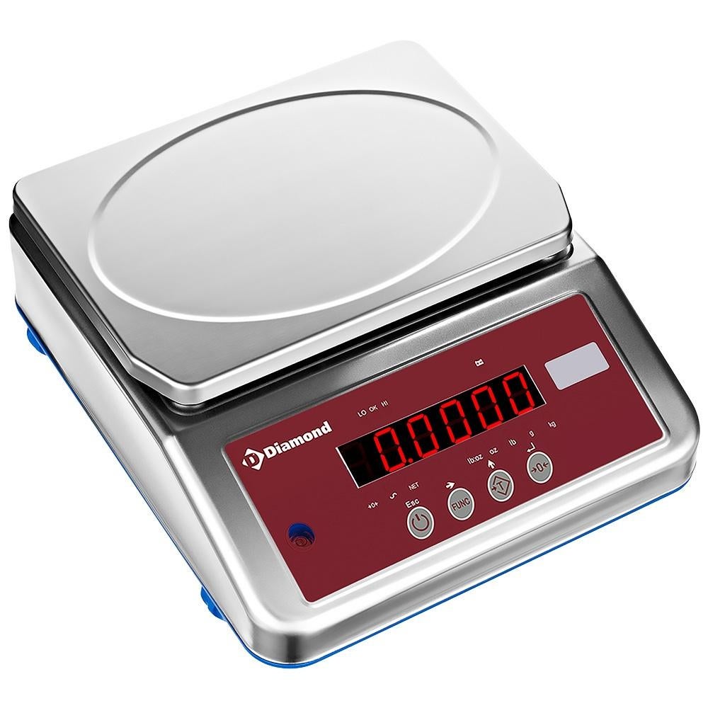 Balance électronique inox, 4Kg x 1g, IP68, Neuf, Enlèvement ou Envoi, 10 à 50 kg, Balance de cuisine