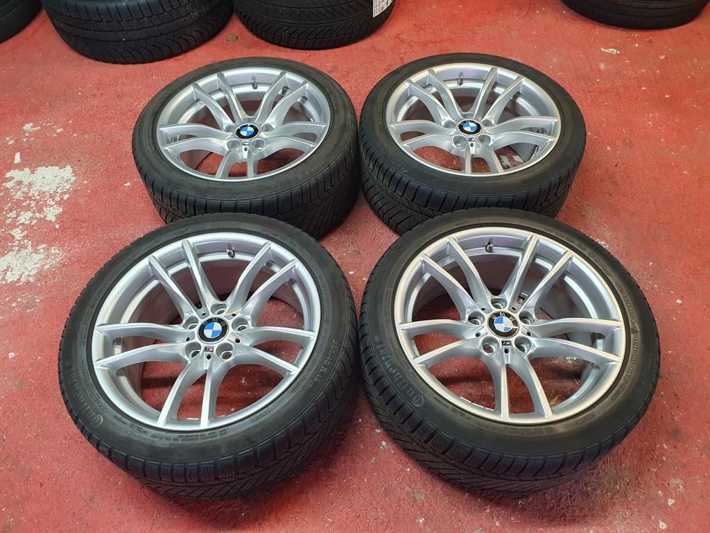 Jantes BMW origine 18" kit hiver M4 M3 M2 F8x 5x120 640M, Enlèvement, Utilisé, BMW