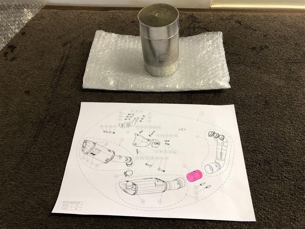 Akrapovic Katalysator P-KAT-079 Yamaha Tracer 9 GT 2021-2023, Verzenden, Nieuw