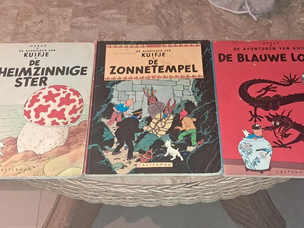 oude strips van Kuifje, Safari, Bessy enz., Boeken, Stripverhalen, Willy Vandersteen, Meerdere stripboeken, Ophalen, Gelezen