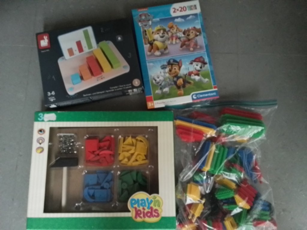 3+ educatieve spellen 5 stuks, Ophalen, Zo goed als nieuw, Puzzelen