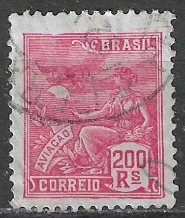 Brazilie 1920/1941 - Yvert 174 - Luchtvaart (ST), Postzegels en Munten, Verzenden, Gestempeld