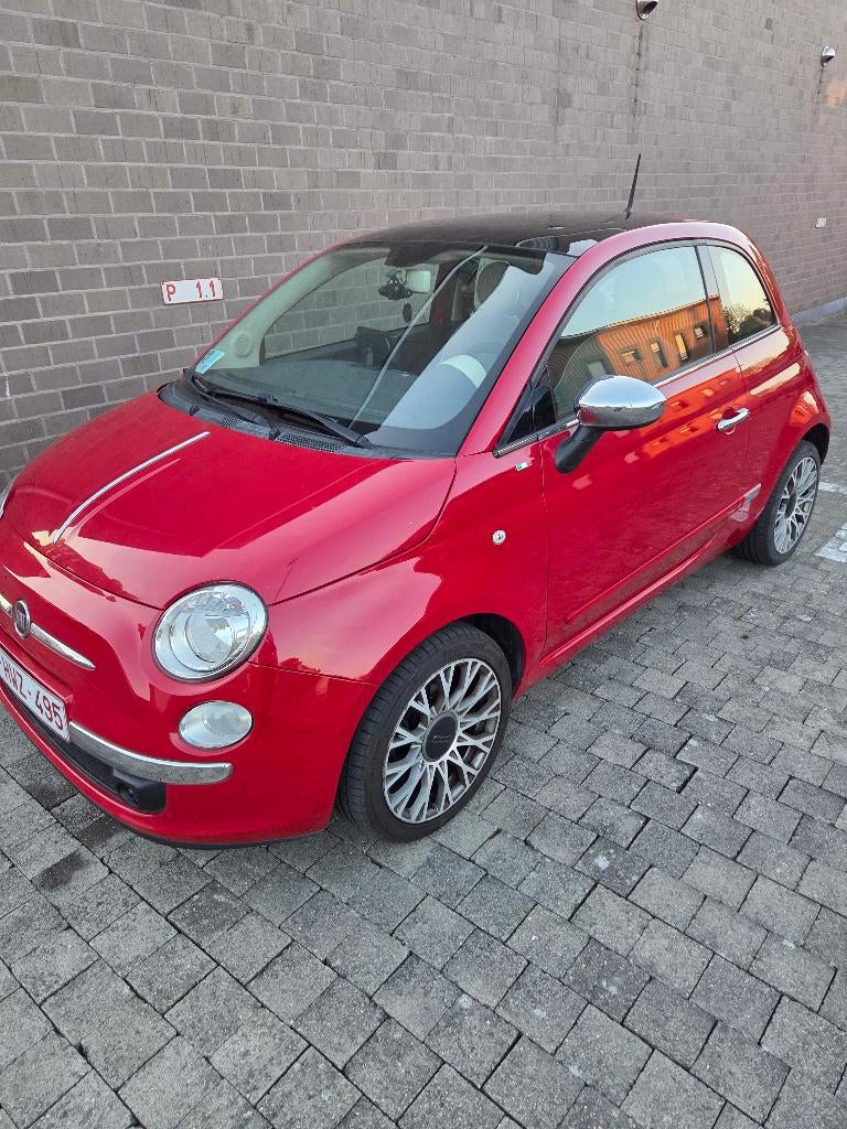 Fiat 500 1,2 L, Autos, Fiat, Achat, Beige, Particulier, Tissu