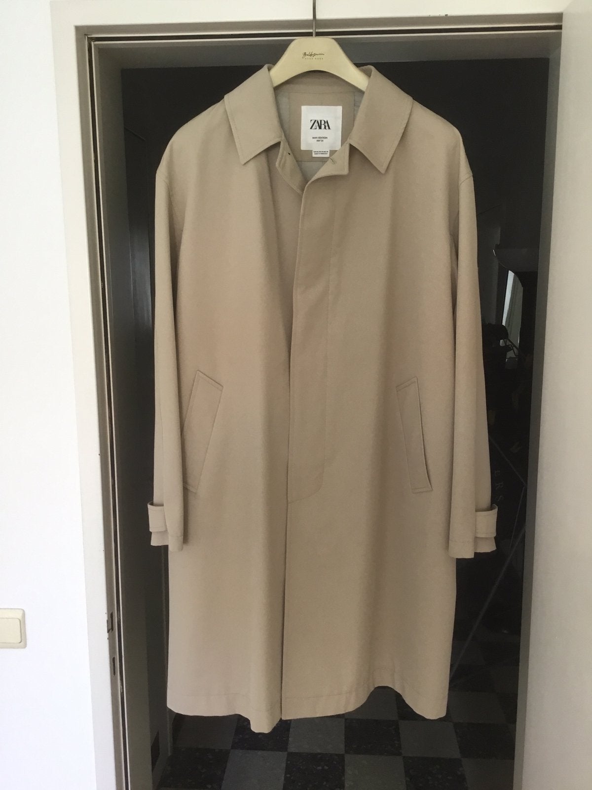 Regenjas Limited Edition ZARA, Ophalen, Zo goed als nieuw, Maat 48/50 (M), Beige