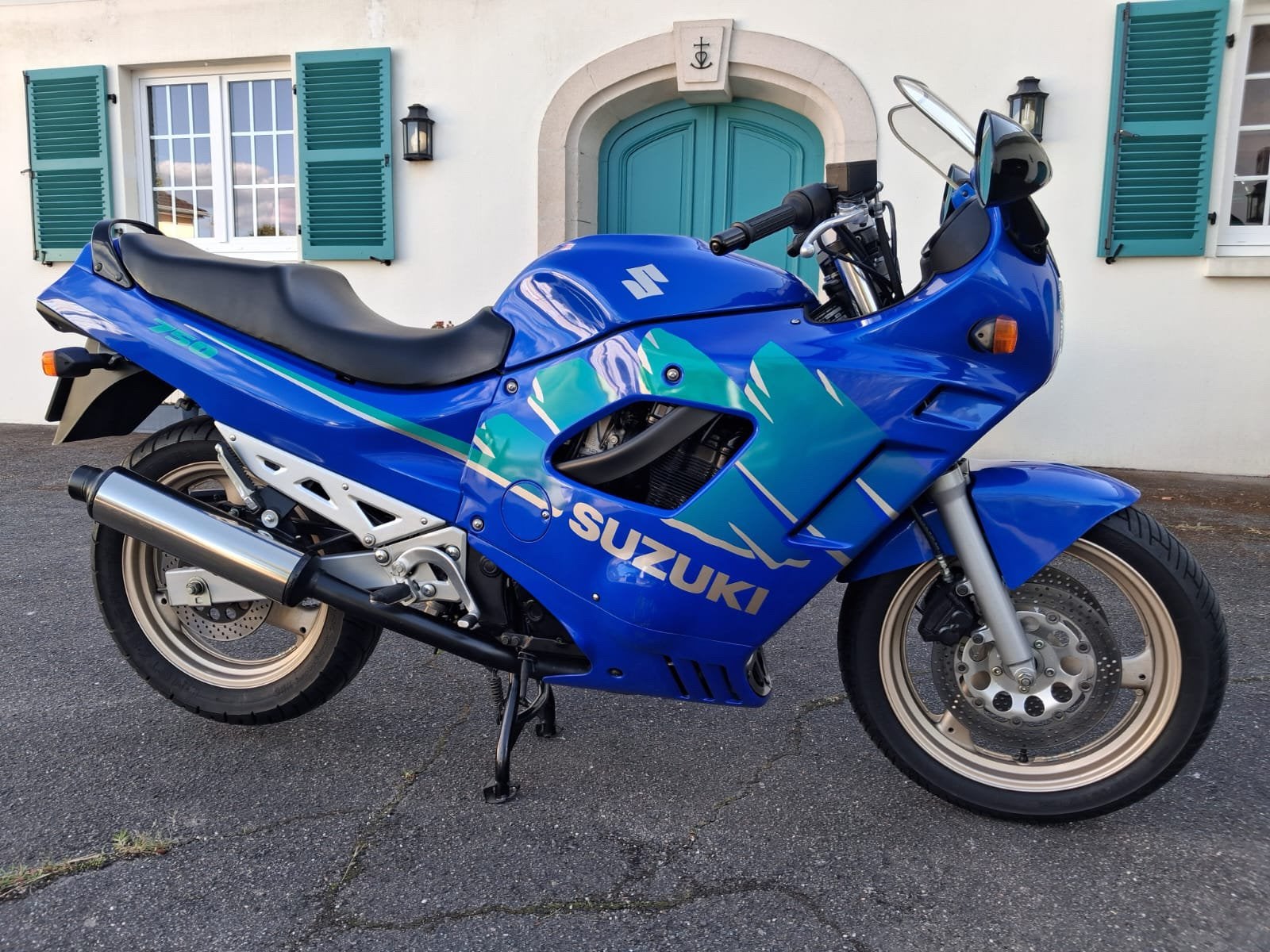 Suzuki GSX750F, 2e hands, 6100km!!!, Occasion, 4 cilinders, Motorrijbewijs A, Particulier