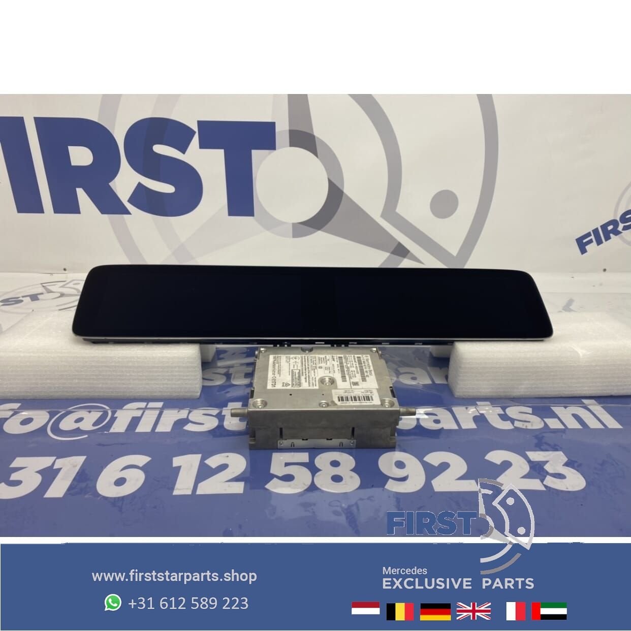 W213 S213 W238 GROOT SCHERM TELLERKLOK SET Mercedes E Klasse, Auto-onderdelen, Gebruikt, -, Ophalen of Verzenden, -
