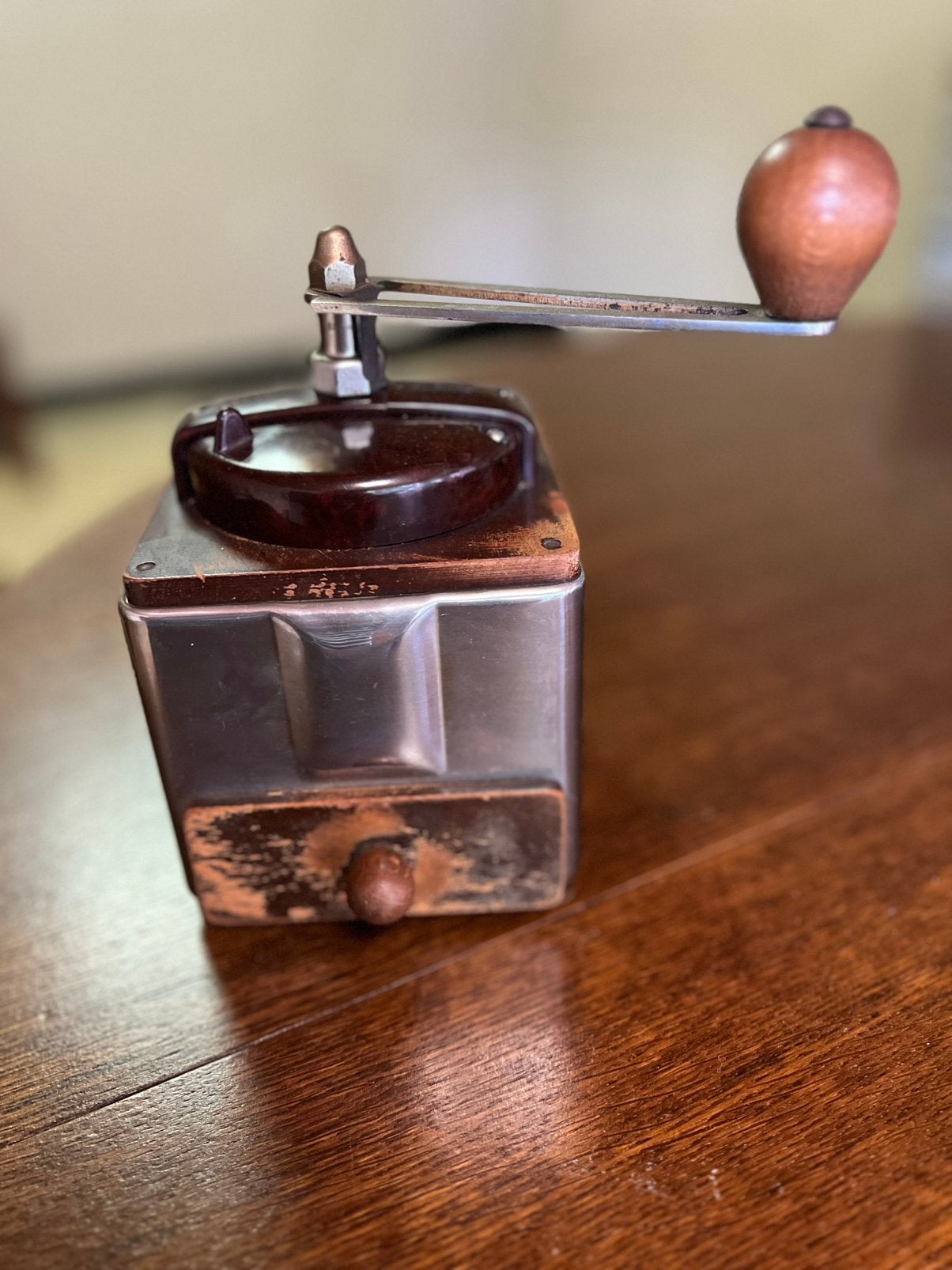 Vintage koffiemolen Peugeot Freres, Elektronische apparatuur, Koffiezetapparaten, Verzenden, Gebruikt