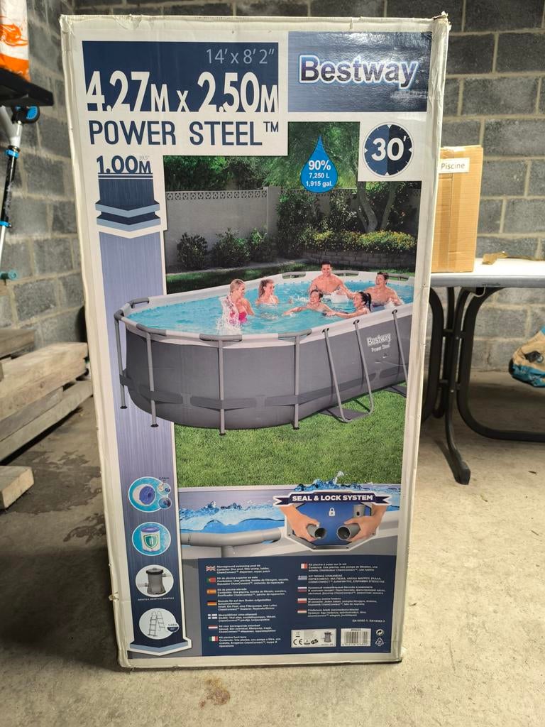 Piscine + Dôme solaire, Enlèvement