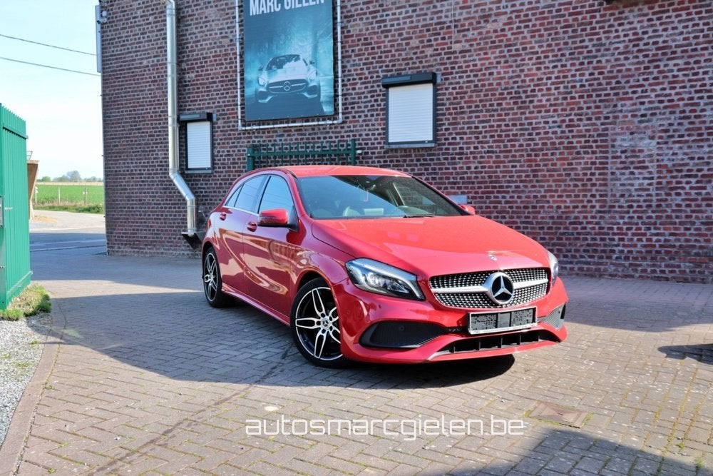 A 180 CDI AMG Styling, AMG velg, LED, Carplay, Navi, Camera, Bedrijf, 5 deurs, Dealer onderhouden, Rood