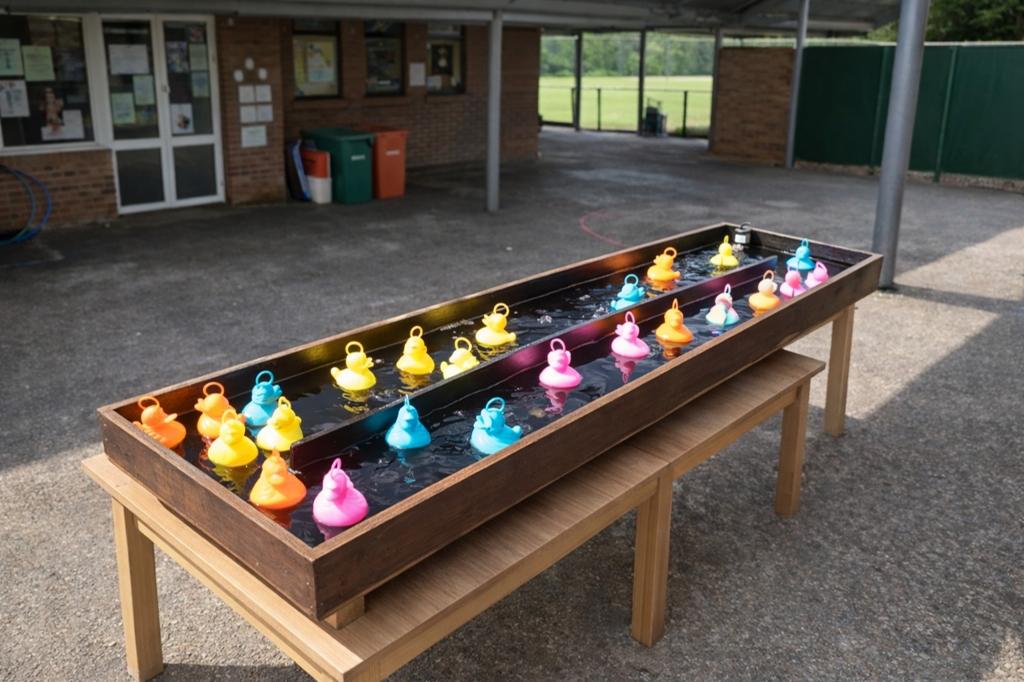Pêche au canard, Enlèvement
