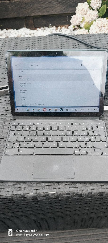 Chromebook, Computers en Software, Ophalen, Touchscreen, 32 GB of minder, Azerty