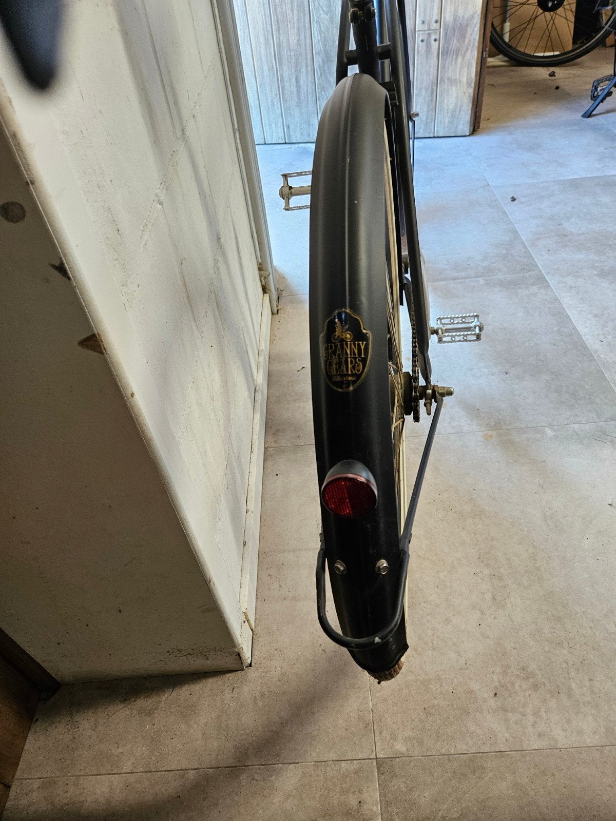 fiets moet weg, Fietsen en Brommers, Ophalen, Terugtraprem