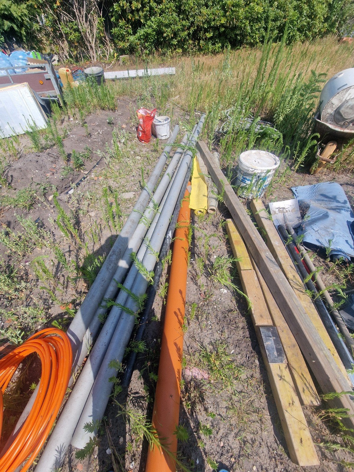 Buizen roefing petrellen, Doe-het-zelf en Bouw, Metalen, Ophalen