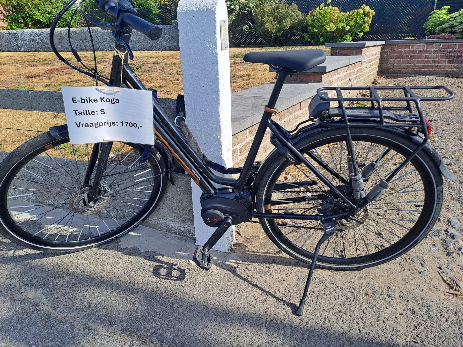 e-bike koga smal, Ophalen, Gebruikt, 50 km per accu of meer, Overige merken