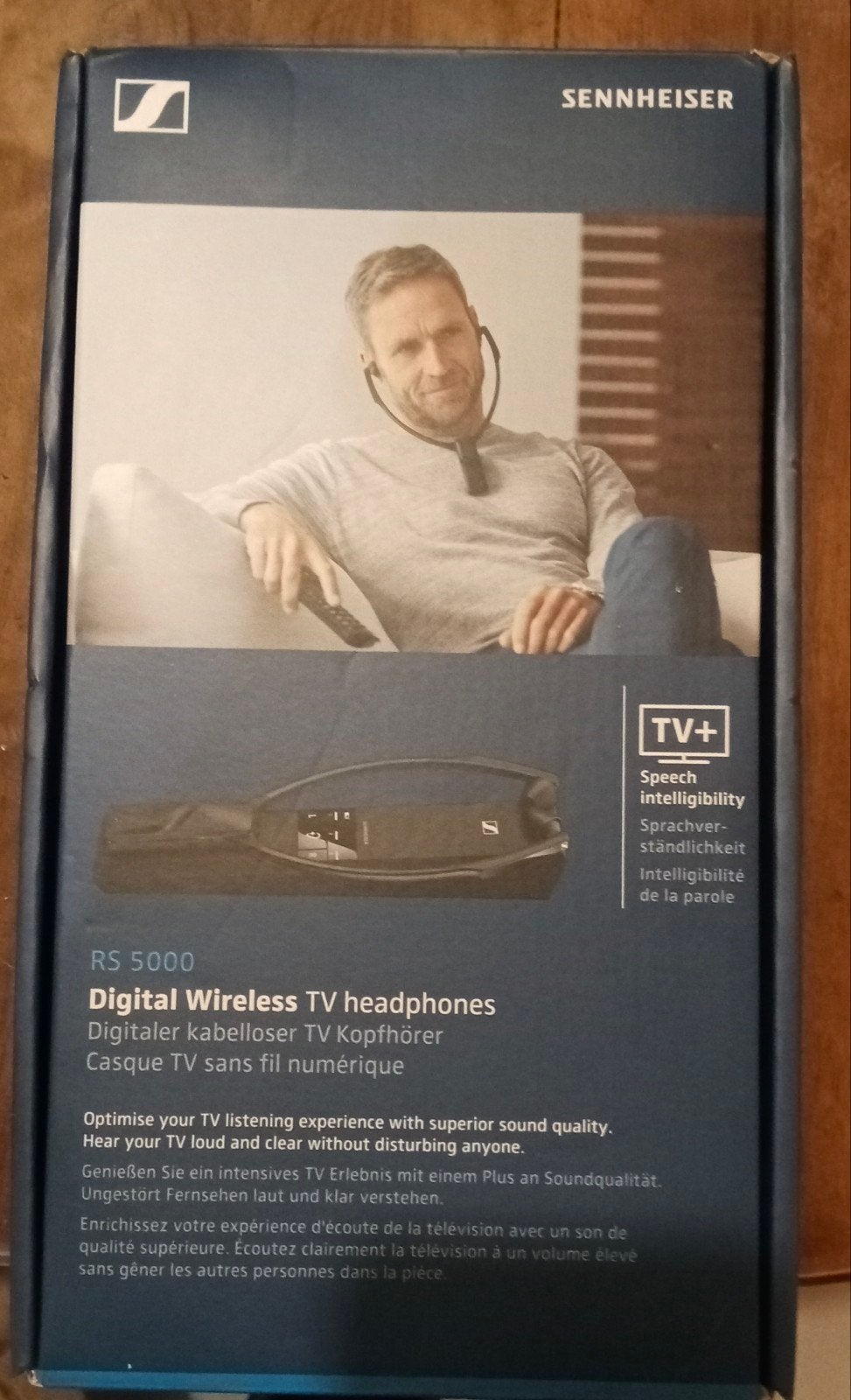 casque audio sans fil pour TV. État impeccable, TV, Hi-fi & Vidéo, Sennheiser, Noir, Enlèvement, Autres types