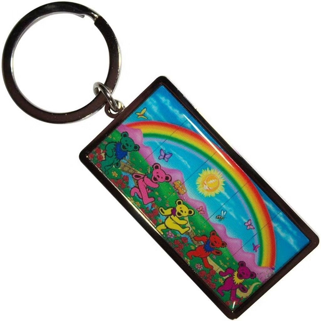 Grateful Dead - Rainbow Sleutelhanger officiële merchandise, Ophalen of Verzenden, Nieuw