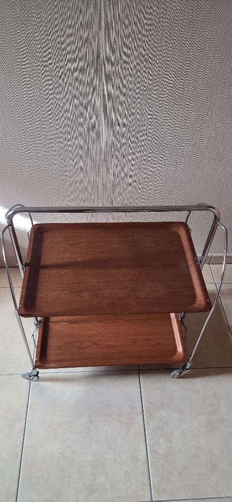 Opvouwbare trolley, perfecte staat., Ophalen, Zo goed als nieuw, Overige houtsoorten