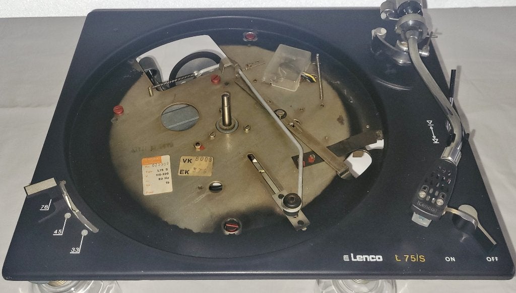 pick up Lenco L75 S, inbouw, Muziek en Instrumenten, Ophalen, Gebruikt, Draaitafel, Overige merken