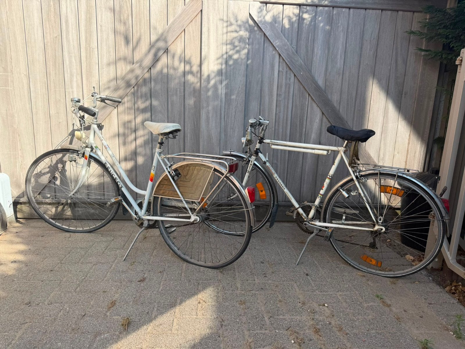 2 vintage peugeot fietsen, Fietsen en Brommers, Ophalen