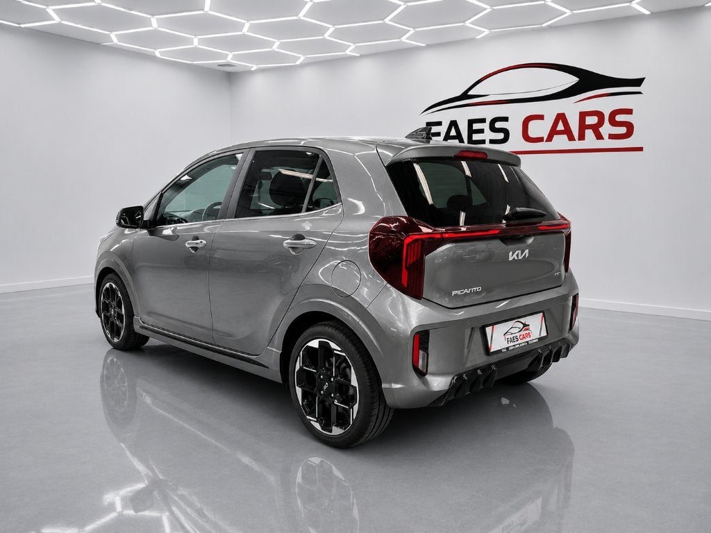 Kia Picanto Gt Line automaat, Auto's, Kia, Euro 6, 4 cilinders, Leder, Bedrijf