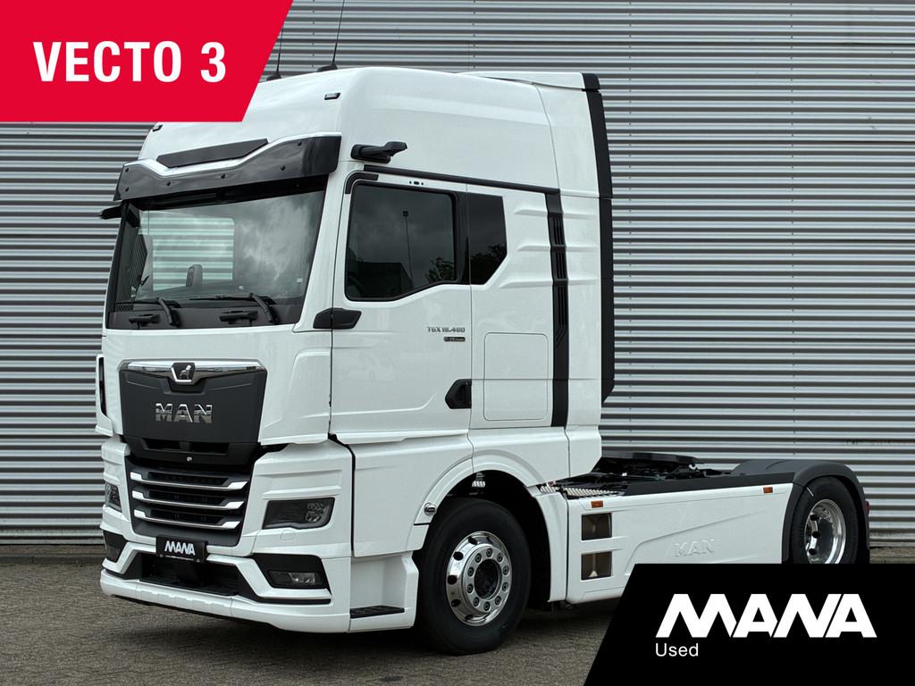 MAN TGX 18.480 480PK 4x2 BL Vecto 3 Stand-Clima CarPlay LED, Autos, Camions, Achat, Euro 6, Entreprise, 2 places