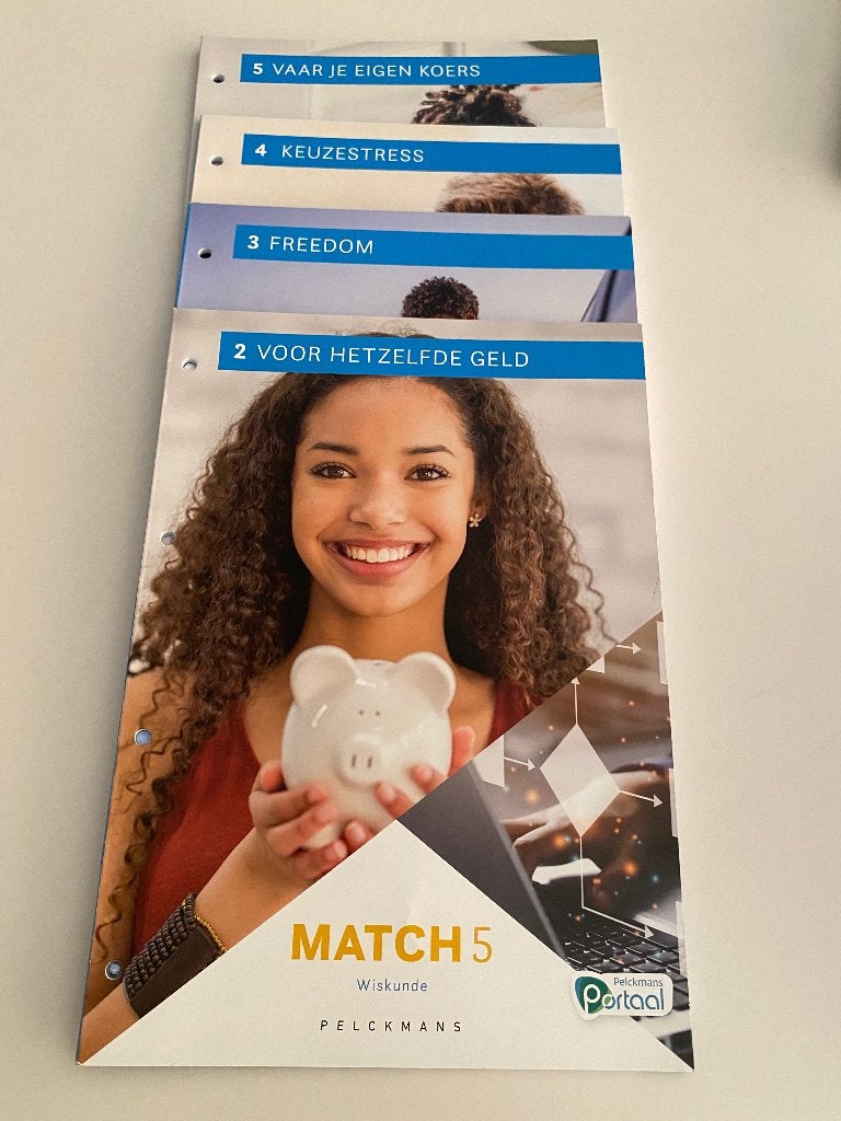Match 5 - wiskunde, Livres, Livres scolaires, Primaire, Comme neuf, Enlèvement, Mathématiques B