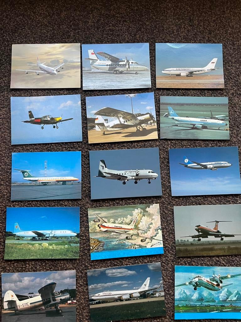 Oude postkaarten luchtvaart, Collections, Cartes postales | Thème, Enlèvement ou Envoi