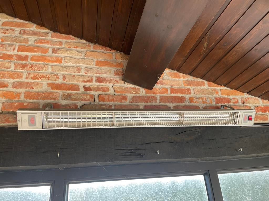 Frico Terrasverwarmer 1000w set van 2, Ophalen, Zo goed als nieuw