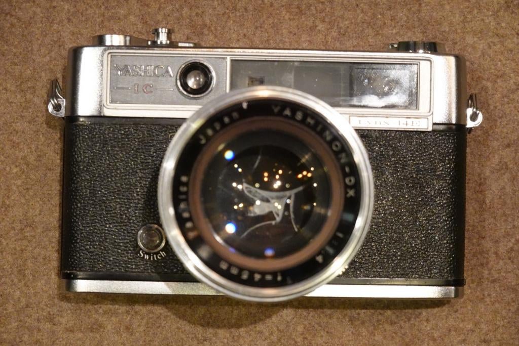 Yashica lynx 14e appareil photo argentique compact, Compact