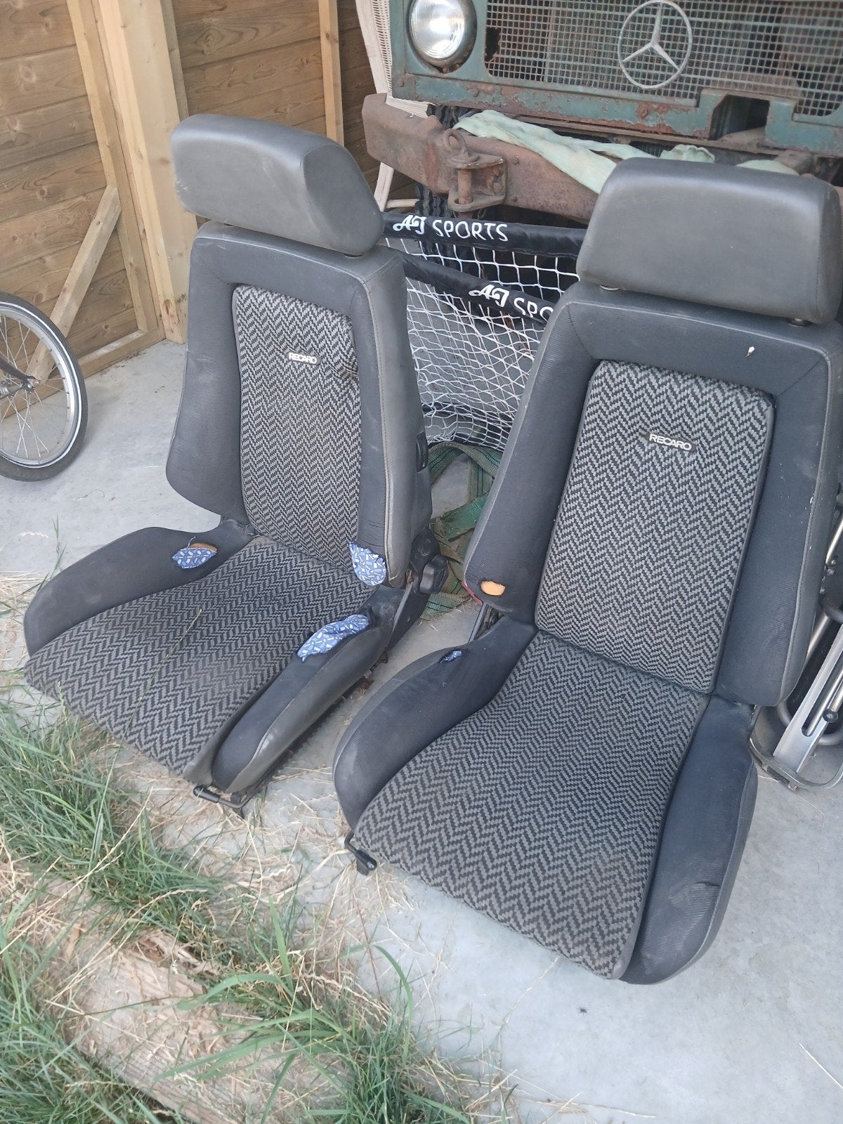 Recaro stoelen, Enlèvement, Opel
