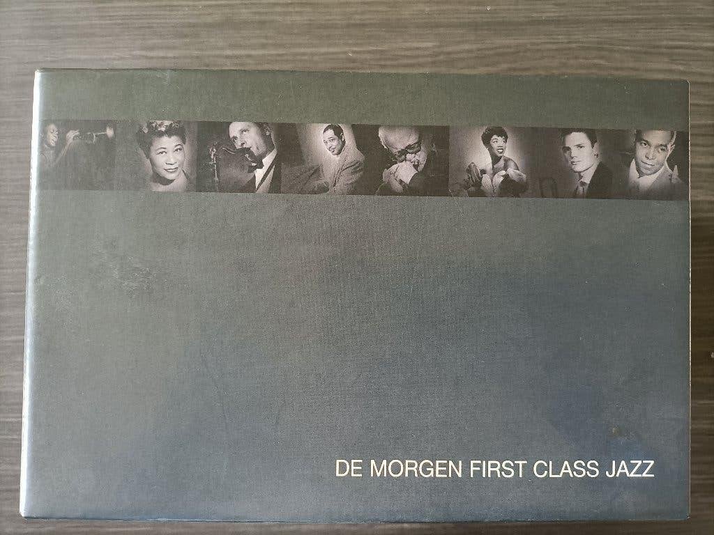 De Morgen First Class Jazz (box met 20 cd's), Cd's en Dvd's, Boxset, Ophalen of Verzenden, Nieuw in verpakking, Jazz