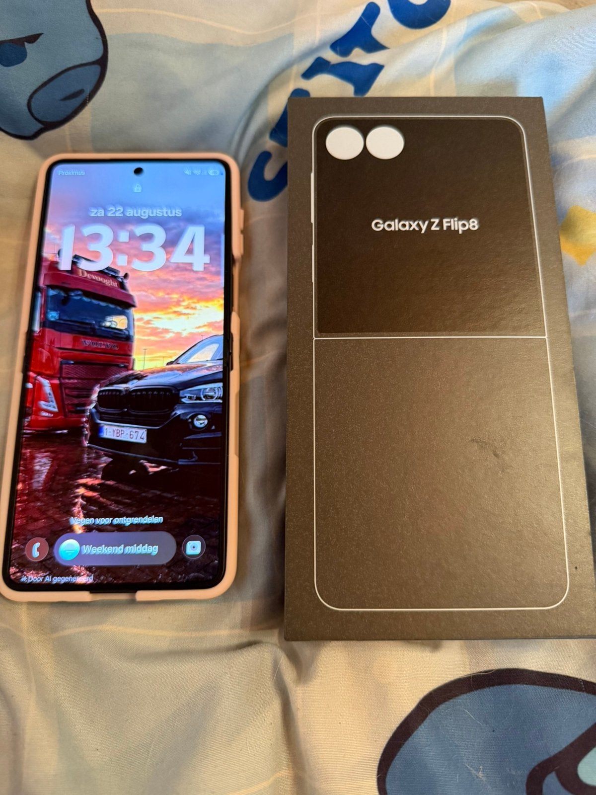 Samsung galaxy Z flip 8 !!, Telecommunicatie, Ophalen, Zo goed als nieuw, Galaxy Z Flip